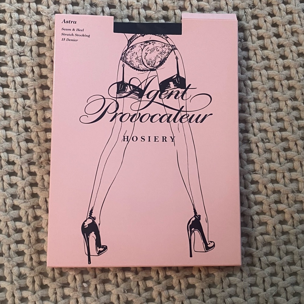Agent Provocateur | Astra Seam & Heel Stretch Stocking | 15 Denier | size S